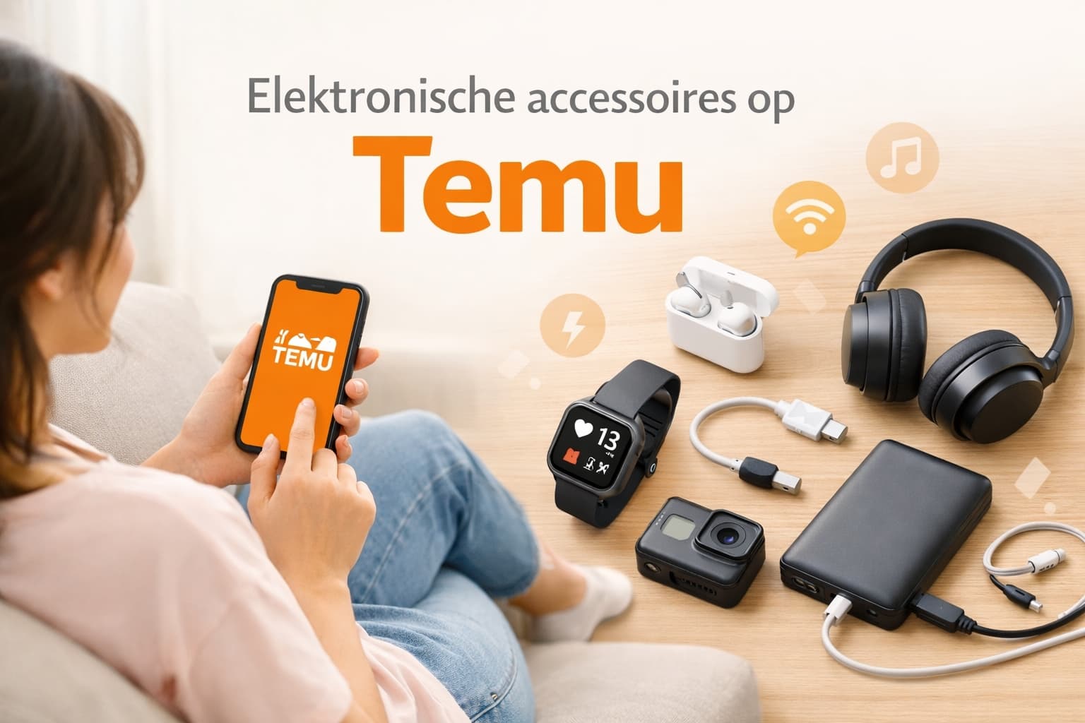 Elektronische accessoires op Temu: slim en betaalbaar shoppen