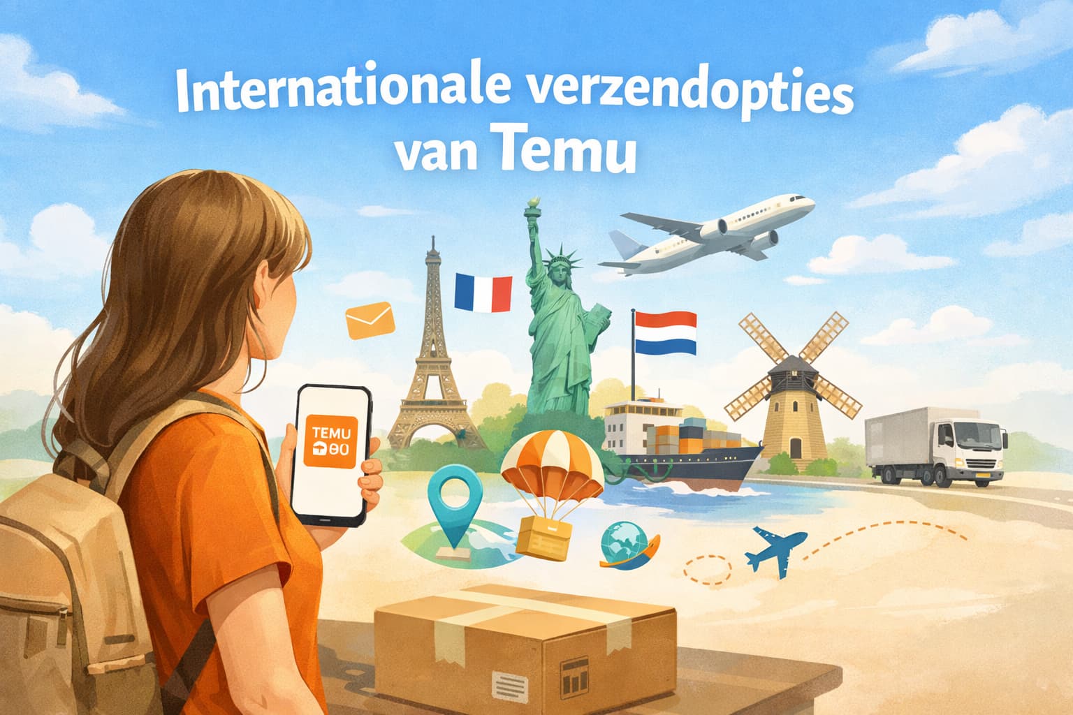Internationale verzendopties van Temu eenvoudig uitgelegd