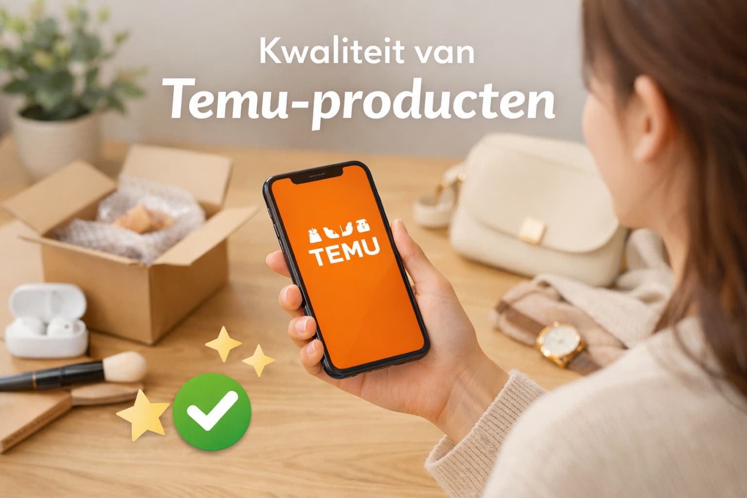 Kwaliteit van Temu-producten in de praktijk bekeken
