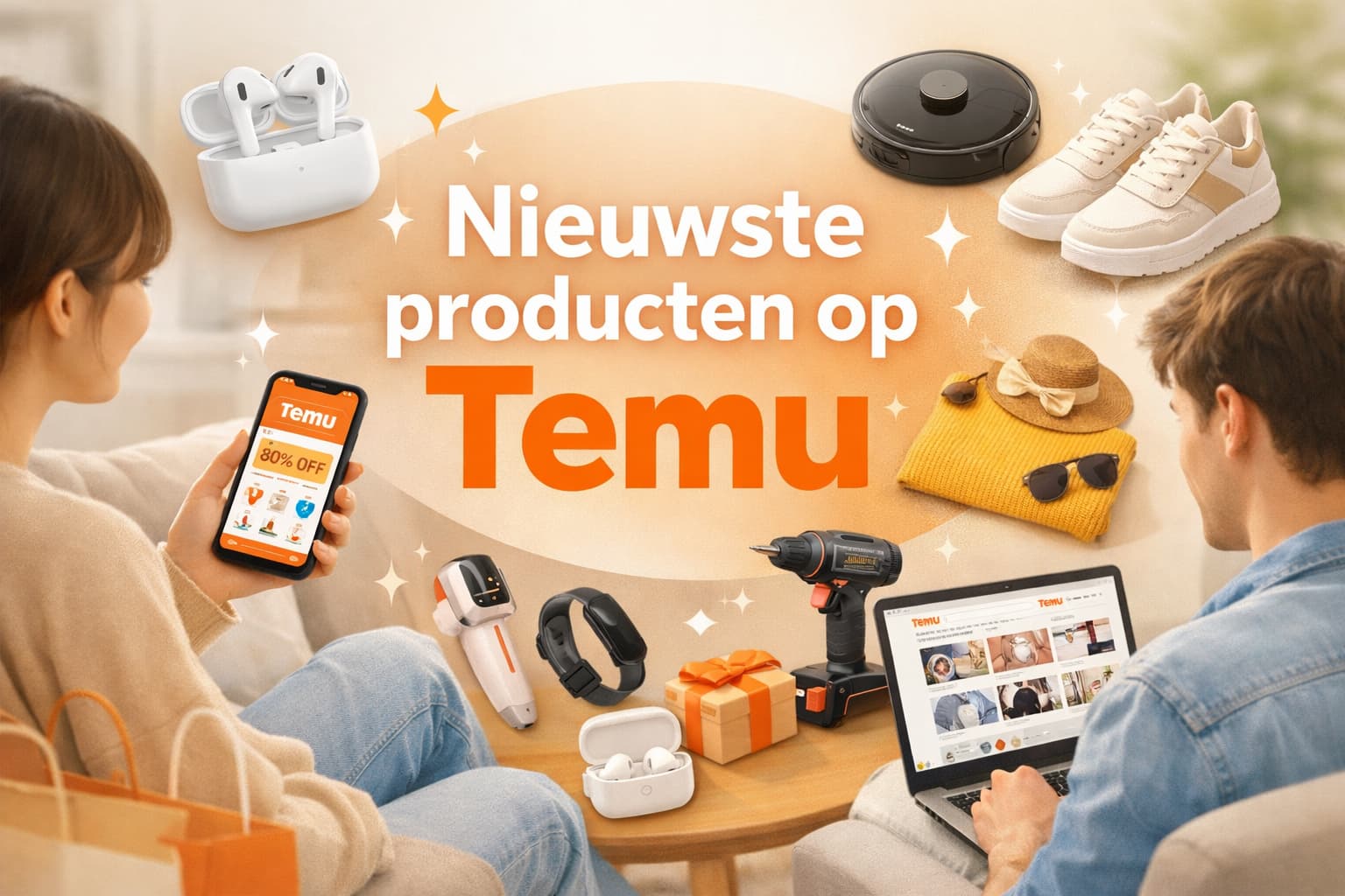 Nieuwste producten op Temu – trends en deals in één app