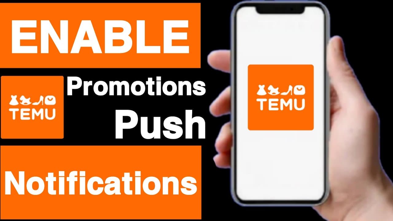 Pushmeldingen van Temu instellen en aanpassen