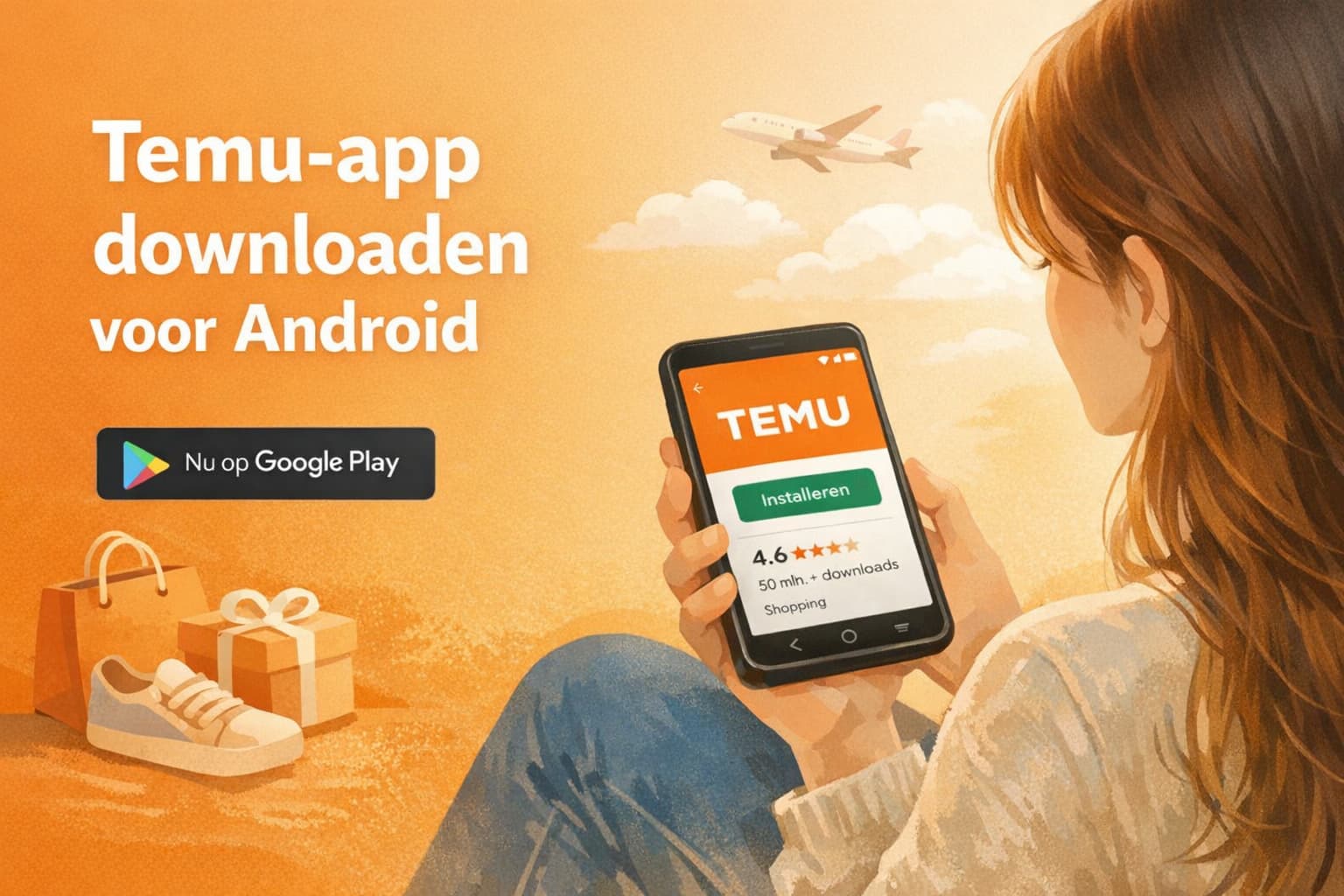 Temu-app downloaden voor Android voor snel en slim winkelen