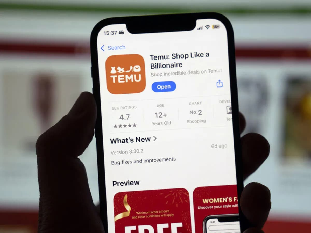 Dagelijks gemak met de Temu-app