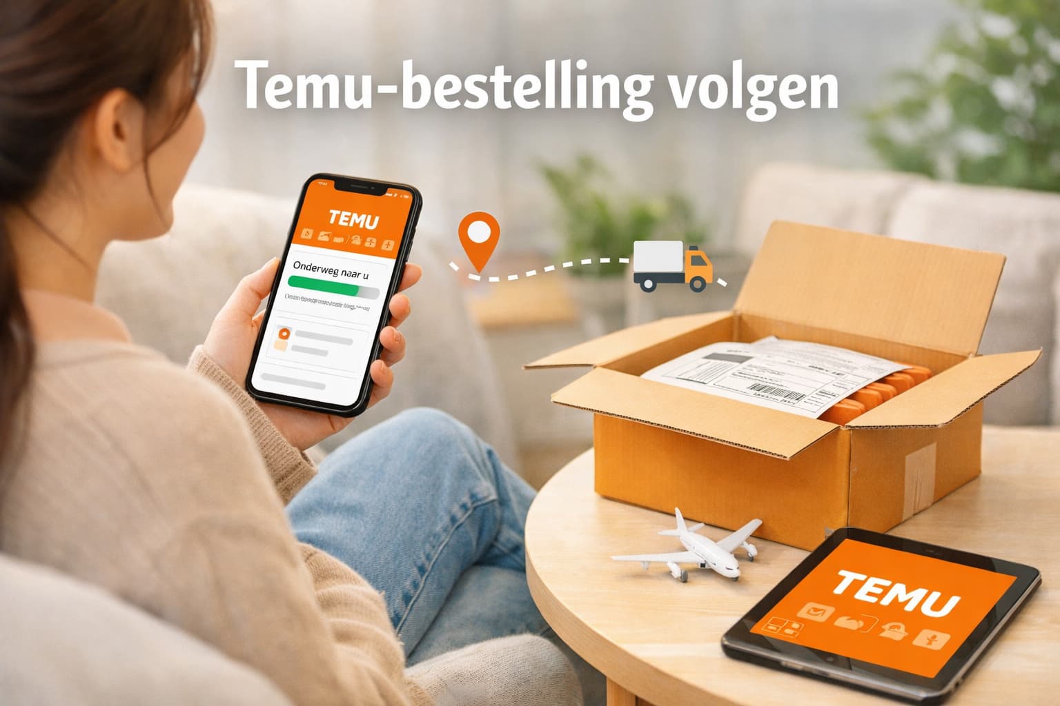 Temu-bestelling volgen eenvoudig en nauwkeurig