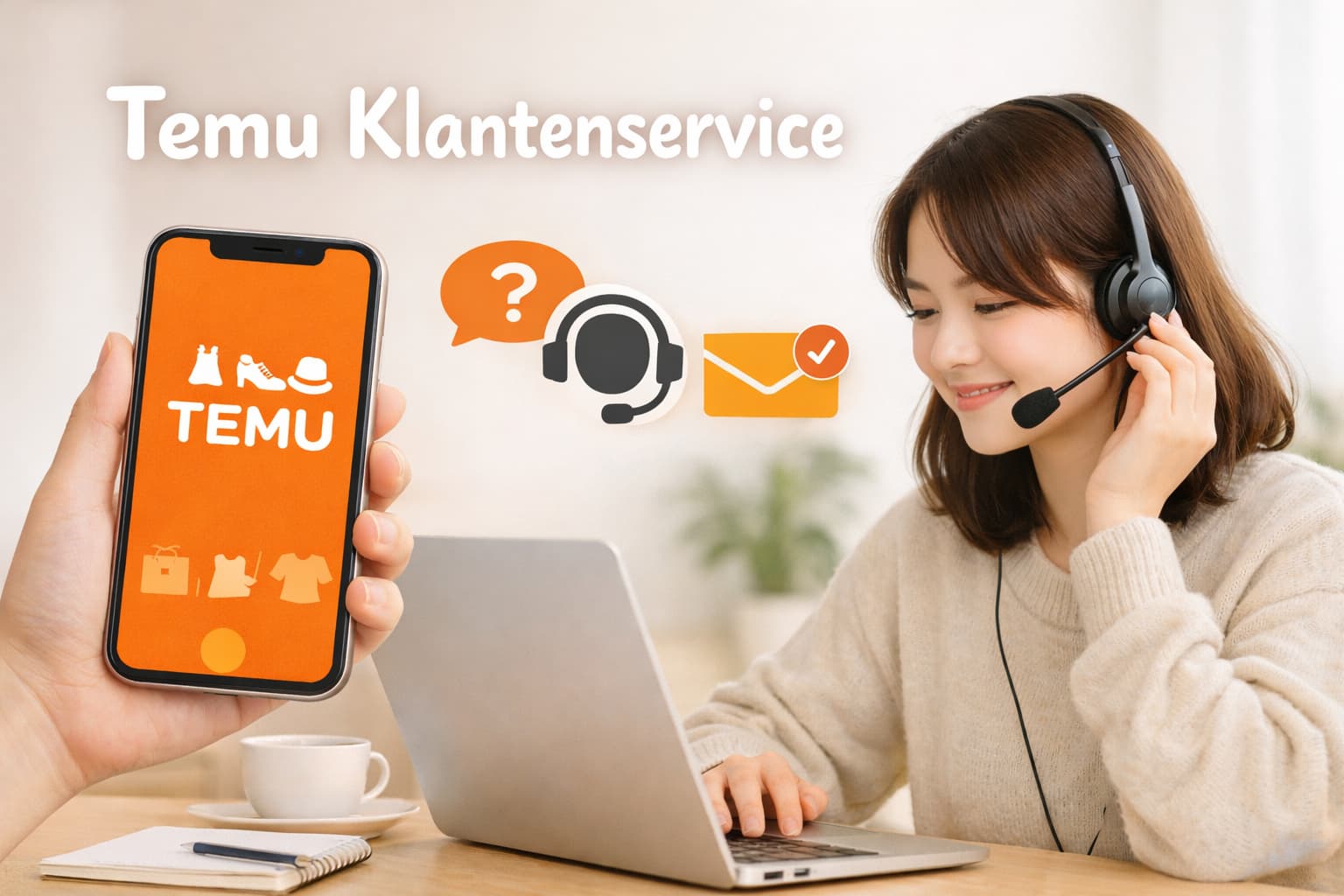 Temu klantenservice: snelle hulp en ondersteuning via de app