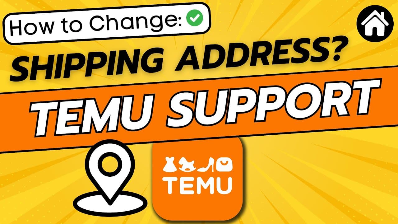Afleveradres wijzigen via de Temu-app