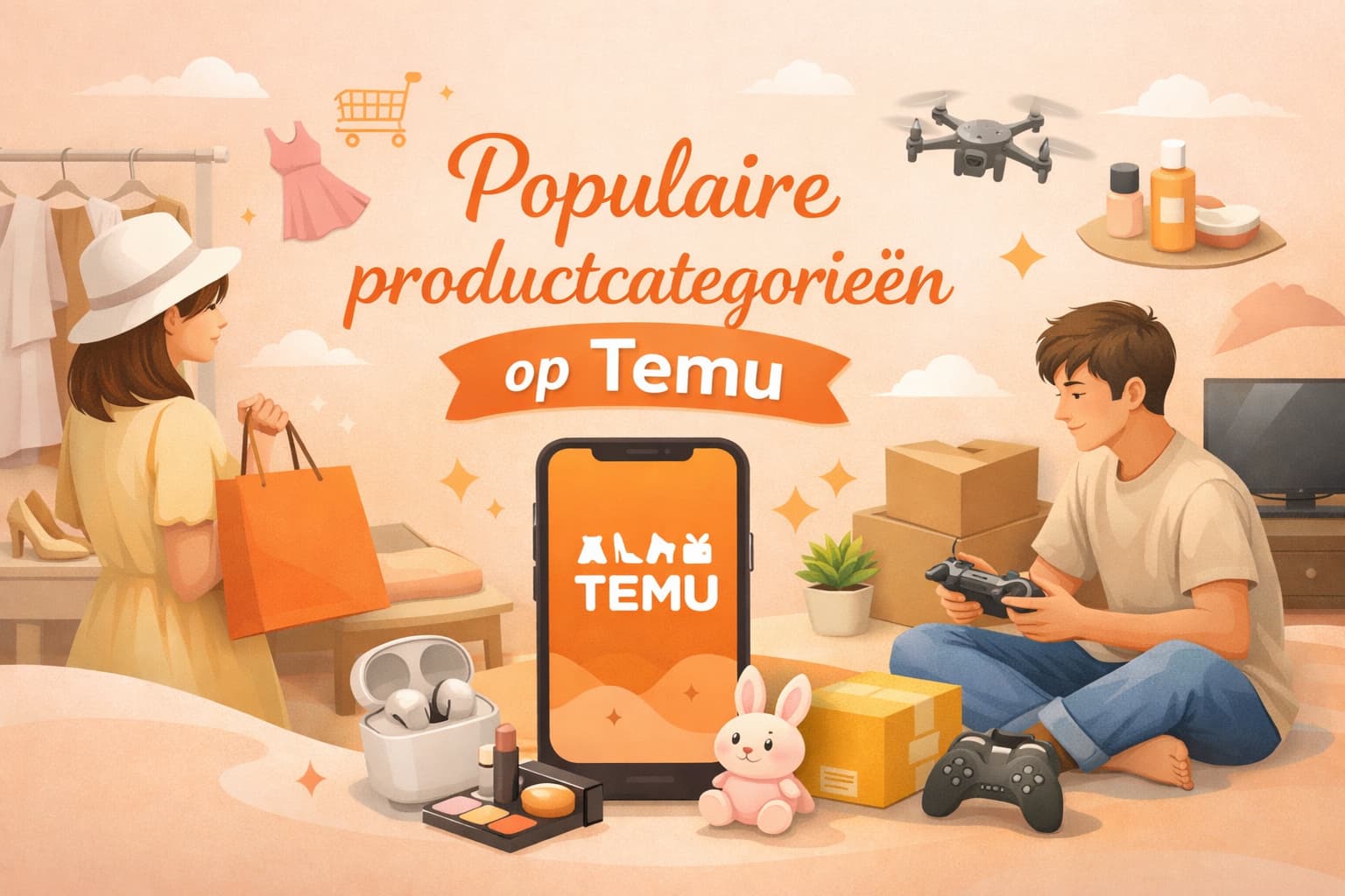 Populaire productcategorieën op Temu voor slim winkelen