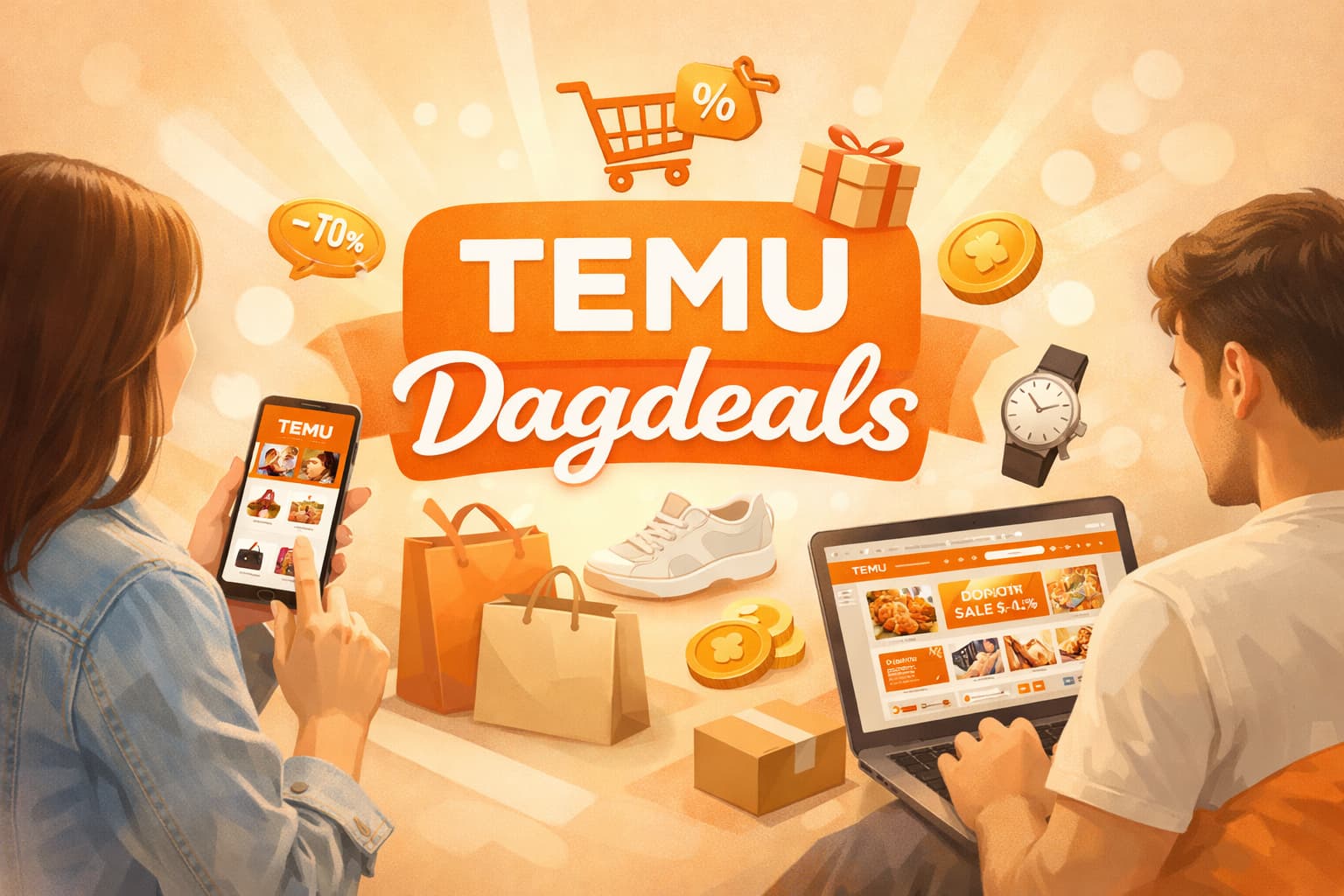 Temu dagdeals in de app: zo bespaar je elke dag