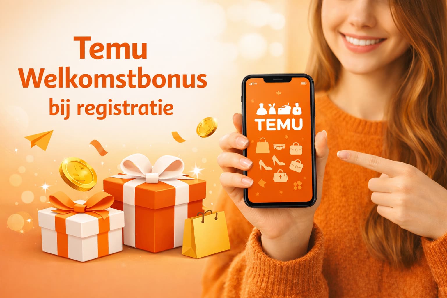 Temu welkomstbonus bij registratie uitgelegd